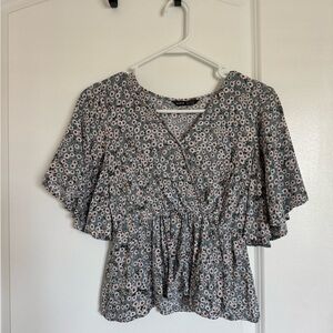 Cute flower blouse
